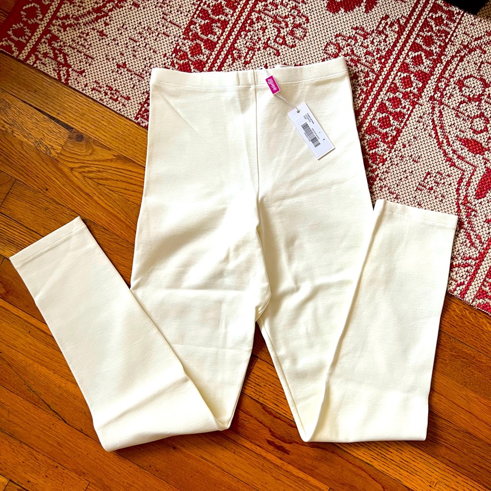 Leggiadro Punto Milano Leggings WINTER WHITE
